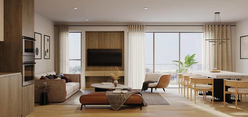 tendencias diseno departamento moderno